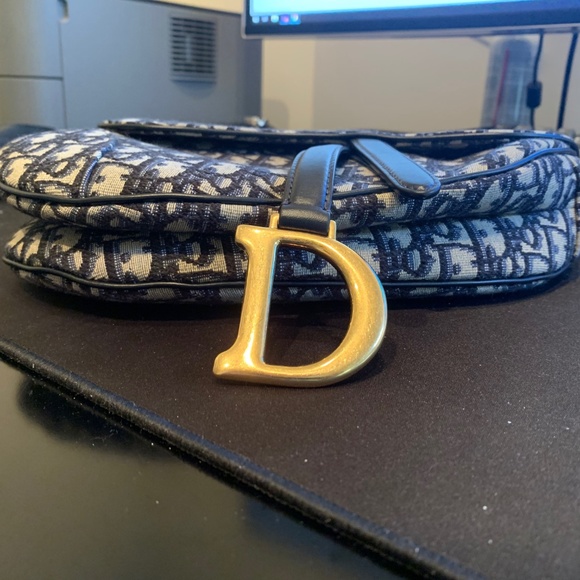 Dior Oblique Saddle Bag Medium - Picture 3 of 6